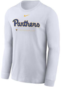 Nike Pitt Panthers White Legend Shooting Long Sleeve T-Shirt