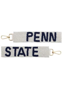 Penn State Nittany Lions beaded Keychain - Navy Blue