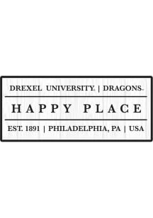 Drexel Dragons Wood Magnet