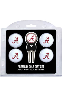 Alabama Crimson Tide Divot Tool 4 Pack Golf Gift Set