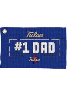 Tulsa Golden Hurricane #1 Dad Waffle Golf Towel