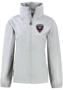 Cutter and Buck DC United Womens Grey Charter Eco Light Weight Jacket