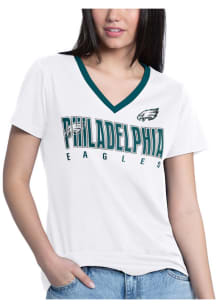 Philadelphia Eagles Womens White Best Short Sleeve T-Shirt