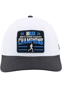 Zephyr Oregon Ducks 2025 Big Ten Mens Cross Country Champs Locker Room Basis Cap Adjustable Hat -..