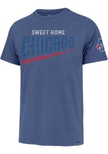 47 Chicago Cubs Light Blue Sweet Home Chicago Short Sleeve Fashion T Shirt
