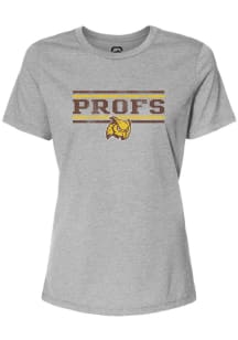 Summit Sportswear Rowan University Womens Grey BARS Short Sleeve T-Shirt