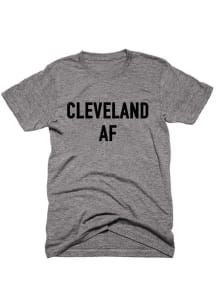 Emily Roggenburk Cleveland Grey AF Wordmark Short Sleeve Fashion T Shirt