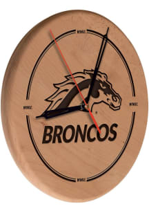 Western Michigan Broncos Laser Engraved Wall Clock