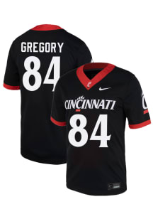 Gavin Gregory  Nike Cincinnati Bearcats Black NIL Name And Number Football Jersey