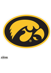 Iowa Hawkeyes 8 inch Car Magnet - Gold
