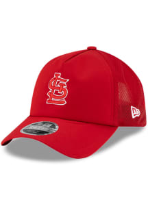 New Era St Louis Cardinals 2026 MLB BATTING PRACTICE 9FORTY APEX Adjustable Hat - Red