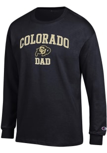 Champion Colorado Buffaloes Black Arch Logo Dad Jersey Long Sleeve T Shirt