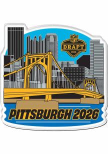 Pittsburgh Steelers 2026 NFL Draft Bridge Magnet