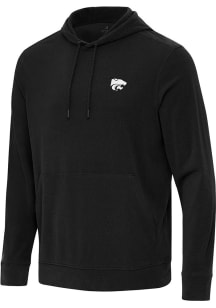 Antigua K-State Wildcats Mens Black Omni Long Sleeve Hoodie