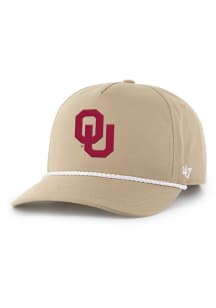47 Oklahoma Sooners Rope Hitch Adjustable Hat - Khaki