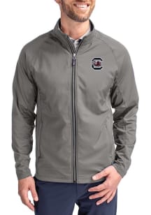 Cutter and Buck South Carolina Gamecocks Mens Graphite Adapt Eco Medium Weight Jacket