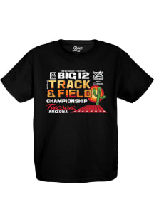 Blue 84 Big 12 Black 2026 Big 12 Outdoor Track & Field Championships Short Sleeve T Shirt