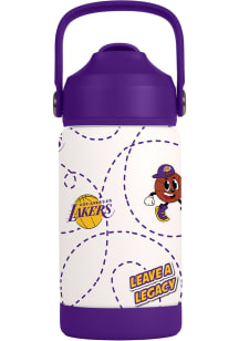 Los Angeles Lakers 12 oz Kids Stainless Steel Bottle - Purple