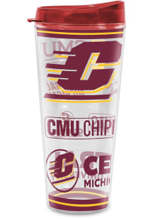 Central Michigan Chippewas Mayhem 22oz Tritan Tumbler - White