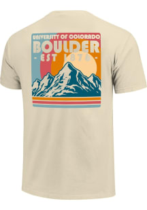 Colorado Buffaloes Ivory Park Color Bars Short Sleeve T Shirt