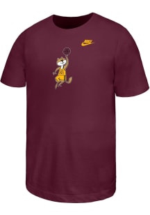 Nike Minnesota Golden Gophers Youth Maroon Gopher Short Sleeve T-Shirt
