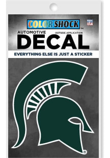 Michigan State Spartans Main Mark Auto Decal - Green