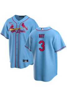 Dustin May St Louis Cardinals Mens Replica Alternate Jersey - Light Blue