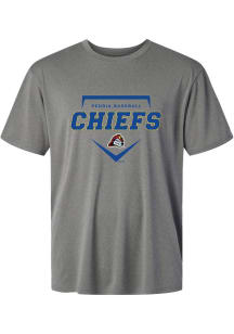 Summit Sportswear Peoria Chiefs Graphite Homeplate Short Sleeve T Shirt