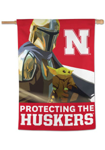 Nebraska Cornhuskers Mandalorian 28x40 Banner - Scarlet Red