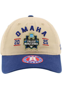 Zephyr  2025 Mens College World Series Scholarship Adjustable Hat - Ivory