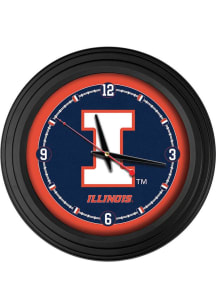 Illinois Fighting Illini Traditional Wall Clock