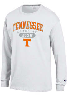 Champion Tennessee Volunteers White Class of 2026 Jersey Long Sleeve T Shirt