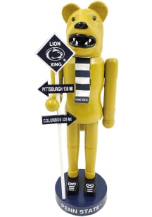 Penn State Nittany Lions 12in Mascot Nutcracker Decor