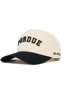 No Rivals Purdue Boilermakers Classic Adjustable Hat - Ivory