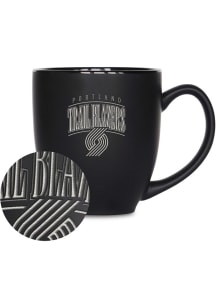 Portland Trail Blazers Tribute Bistro Ceramic Mug - Black