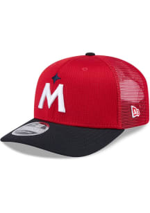 New Era Minnesota Twins 2025 MLB Spring Training 9SEVENTY SS NO PATCH Adjustable Hat - Red