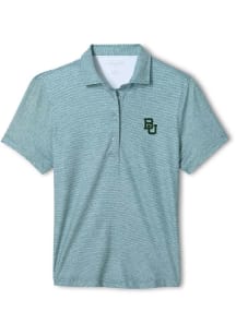 Johnnie O Baylor Bears Womens Green Maxine Short Sleeve Polo Shirt