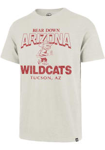 47 Arizona Wildcats White Head On Football Scrum Short Sleeve Fashion T Shirt