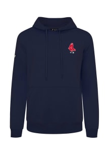 Levelwear Boston Red Sox Mens Navy Blue Podium Core Long Sleeve Hoodie