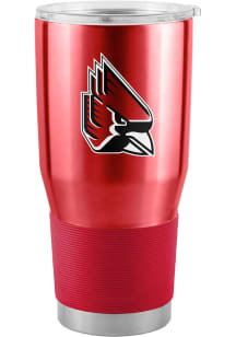 Logo Brands Ball State Cardinals 30oz Tumbler Stainless Steel Tumbler - Cardinal