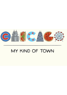Chicago My Kind of Town Postcard