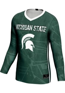 ProSphere Michigan State Spartans Green Vigor Volleyball Jersey