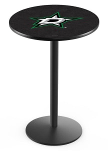 Dallas Stars Black Round Base Pub Table