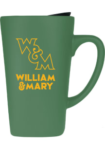 William & Mary Tribe 16oz Soft Touch Ceramic Mug - Green