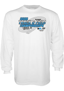 Blue 84 Big Ten White 2026 Big Ten Outdoor Track & Field Championships Long Sleeve T Shirt