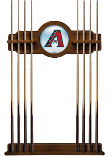 Arizona Diamondbacks Solid Wood Cue Rack Pool Table Accessories