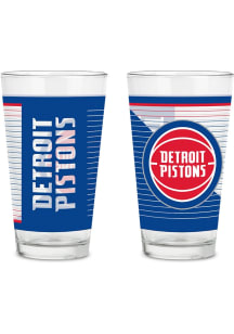 Detroit Pistons 2 Pack Pint Glass Drink Set