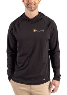 Cutter and Buck Tennessee Volunteers Mens Black Prospect Eco Big and Tall Hooded Sweatshirt