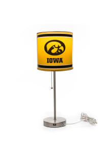 Iowa Hawkeyes Chrome Lamp Table Lamp