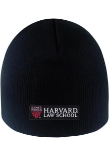 LogoFit Harvard Crimson Black Everest Mens Knit Hat